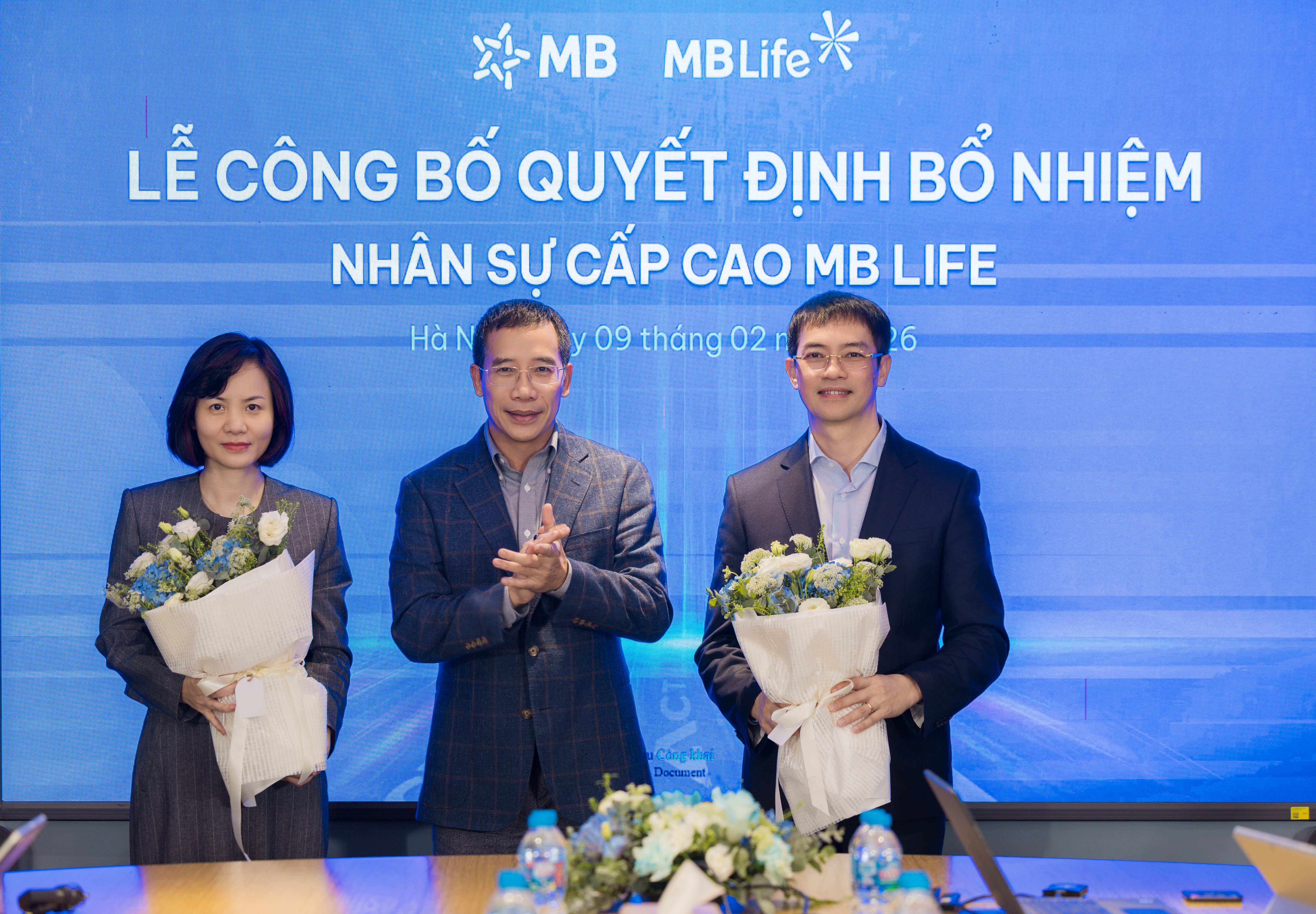 MB Life tổ chức Lễ công bố, trao quyết định bổ nhiệm nhân sự cấp cao 