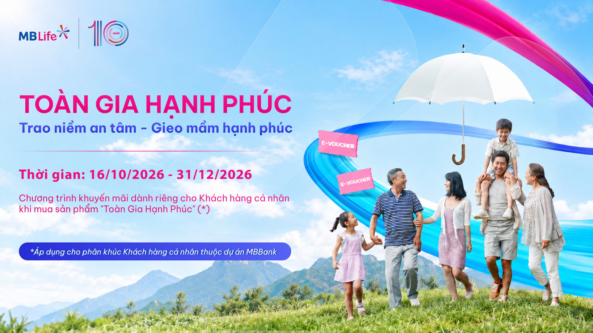 Chương trình khuyến mại: Trao niềm an tâm - Gieo mầm hạnh phúc