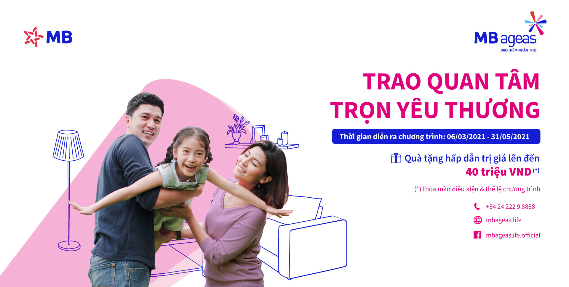 Chương trình khuyến mại Trao quan tâm - Trọn yêu thương 