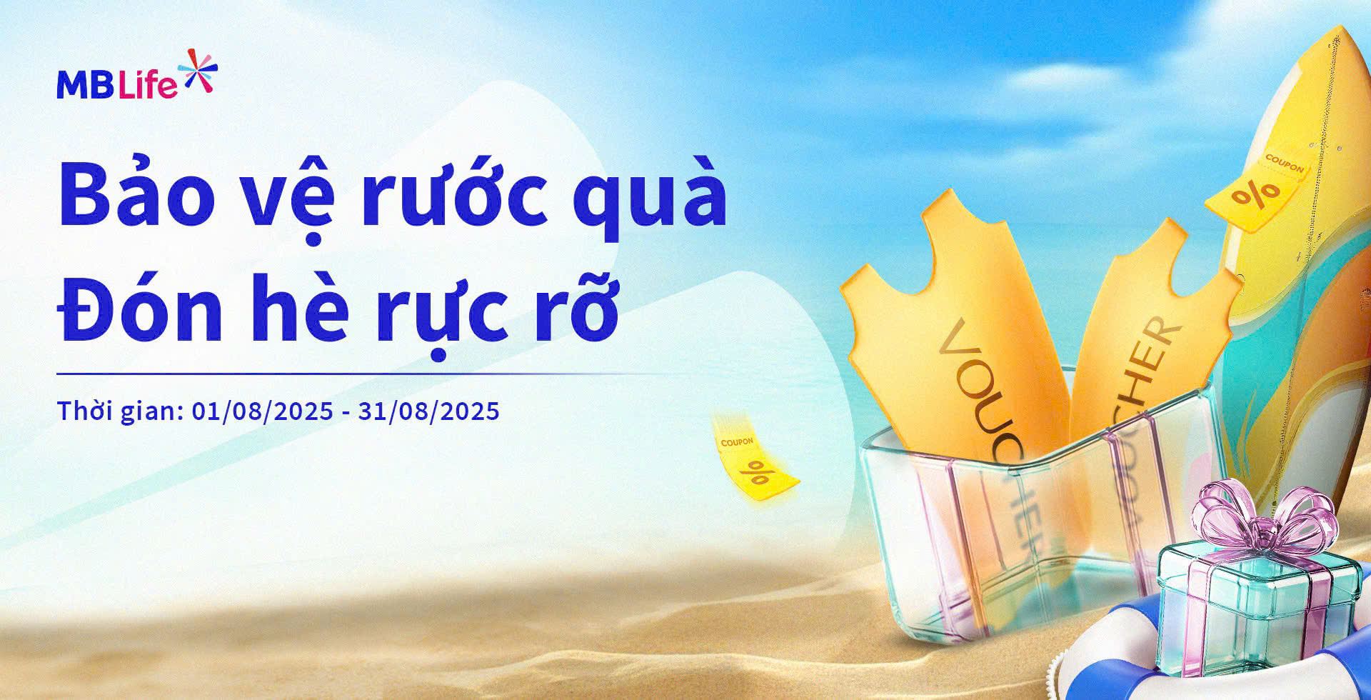 Chương trình khuyến mại: Bảo vệ rước quà - Đón hè rực rỡ 