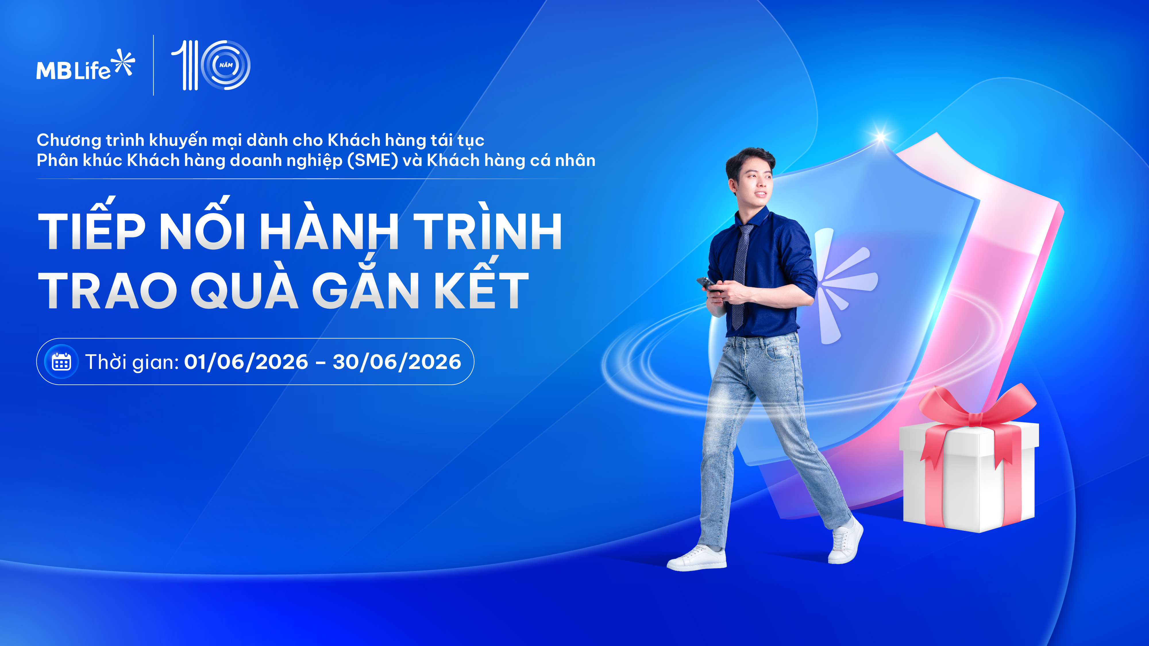 Chương trình khuyến mại: Tiếp nối hành trình – Trao quà gắn kết