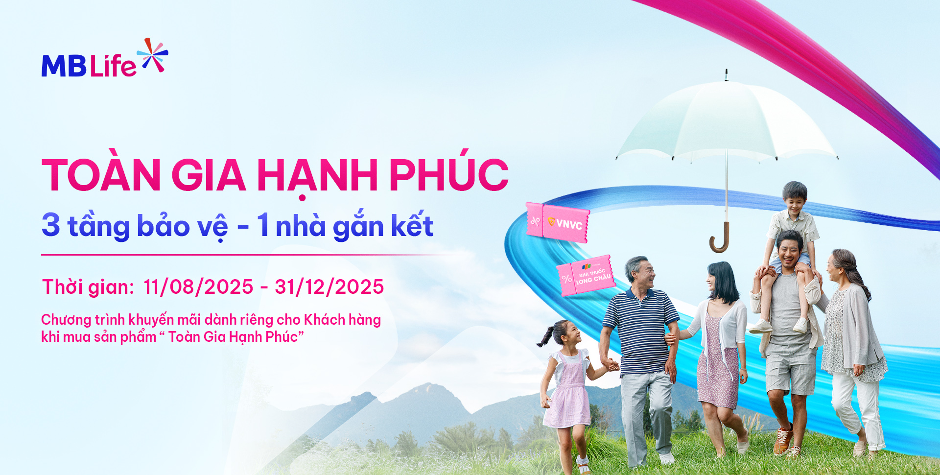 Chương trình khuyến mại: Toàn gia hạnh phúc - Món quà thiết thực