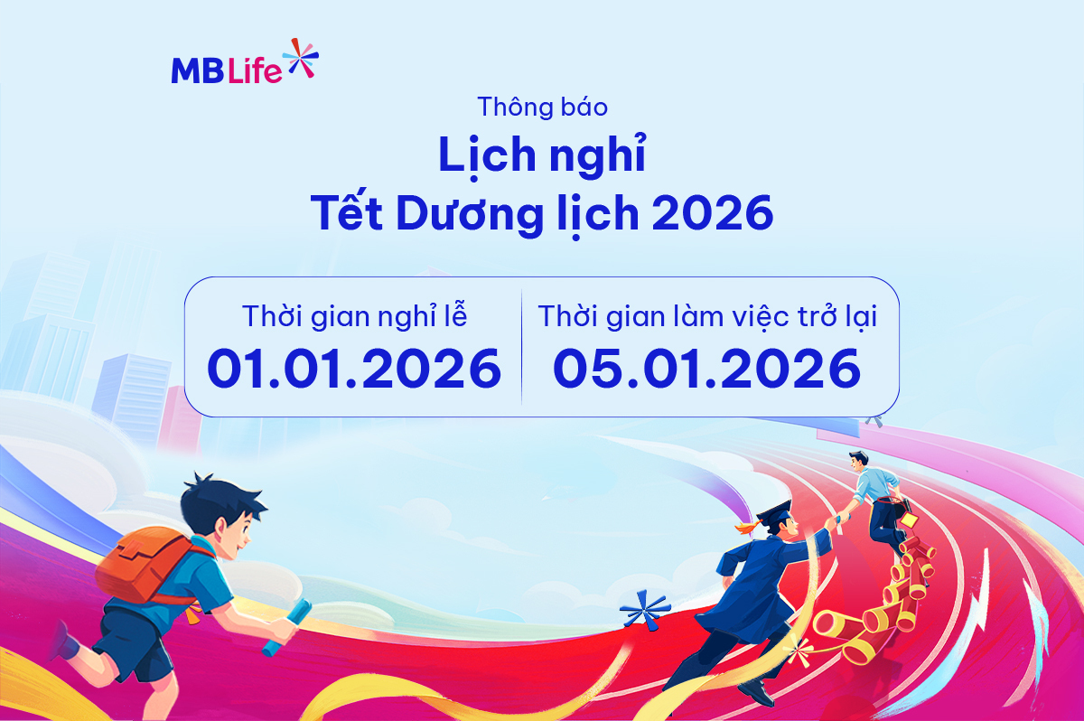 Thông báo nghỉ Tết dương lịch 2026