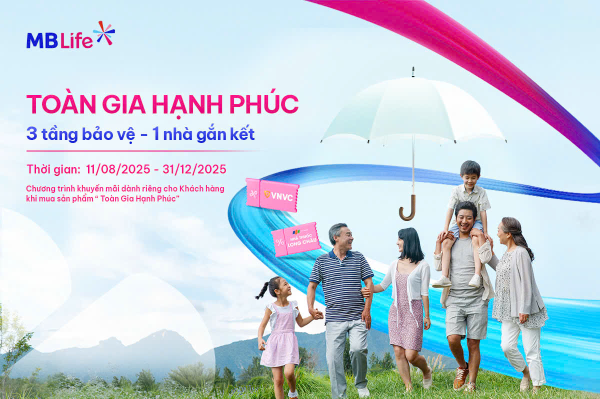 Chương trình khuyến mại: Toàn gia hạnh phúc - Món quà thiết thực