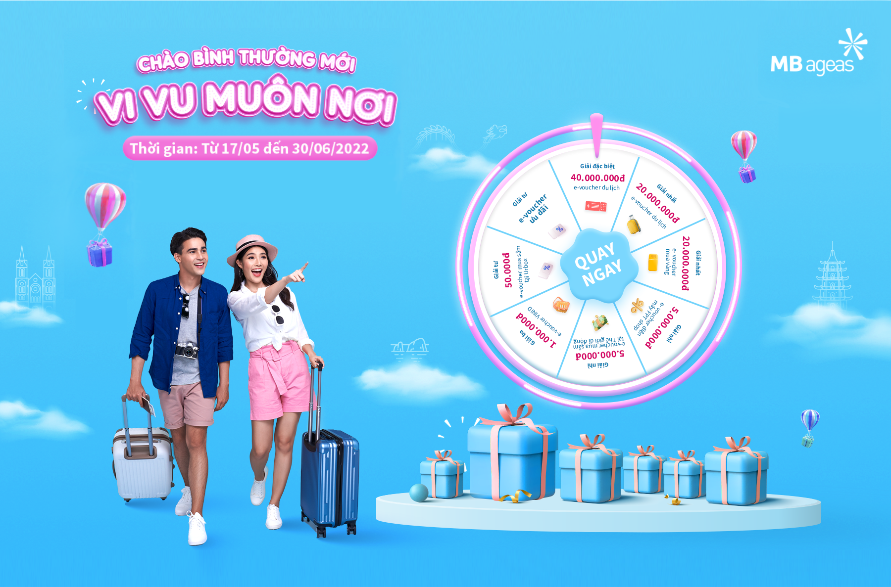 Chương trình khuyến mại: “Chào bình thường mới- vi vu muôn nơi”