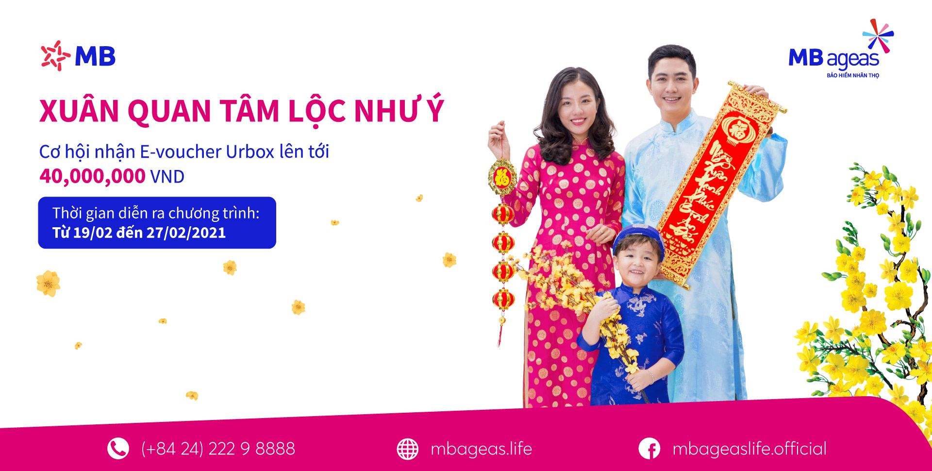 Chương trình khuyến mại Xuân quan tâm - Lộc như ý