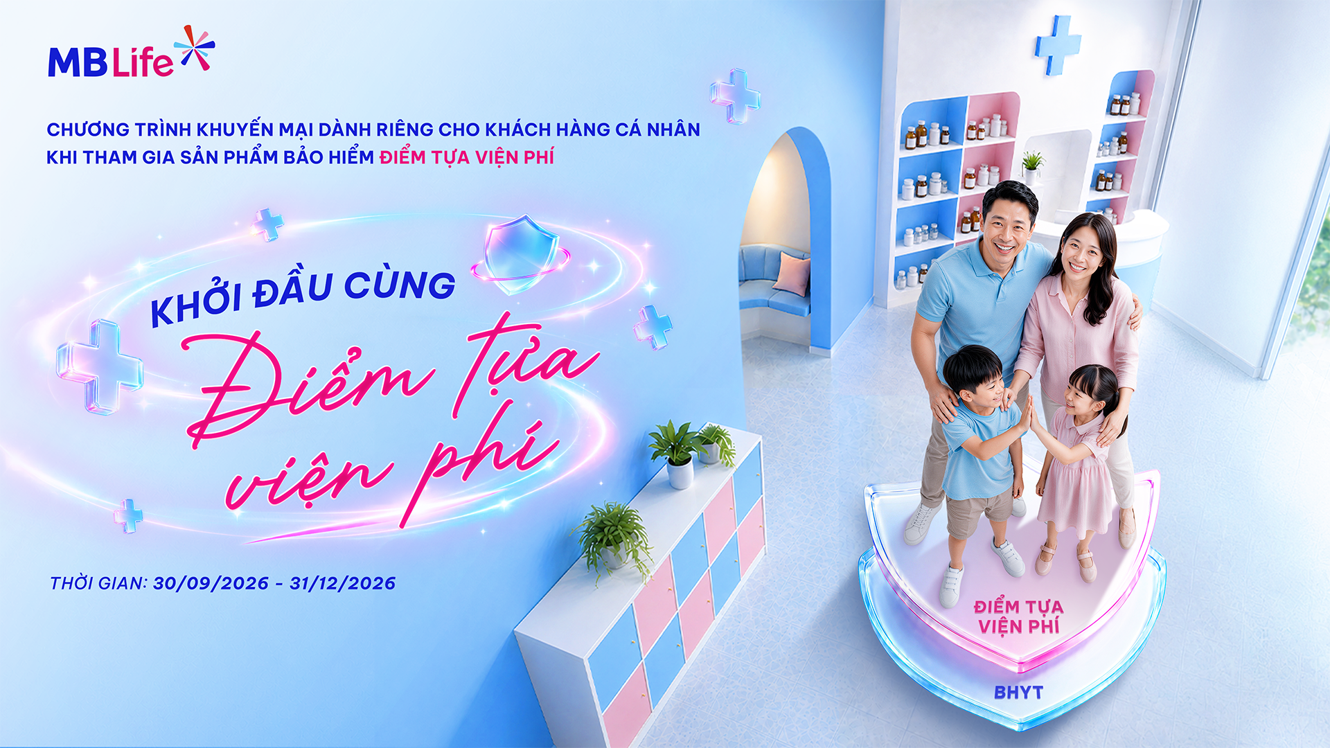 Chương trình khuyến mại: Khởi đầu cùng Điểm Tựa Viện Phí