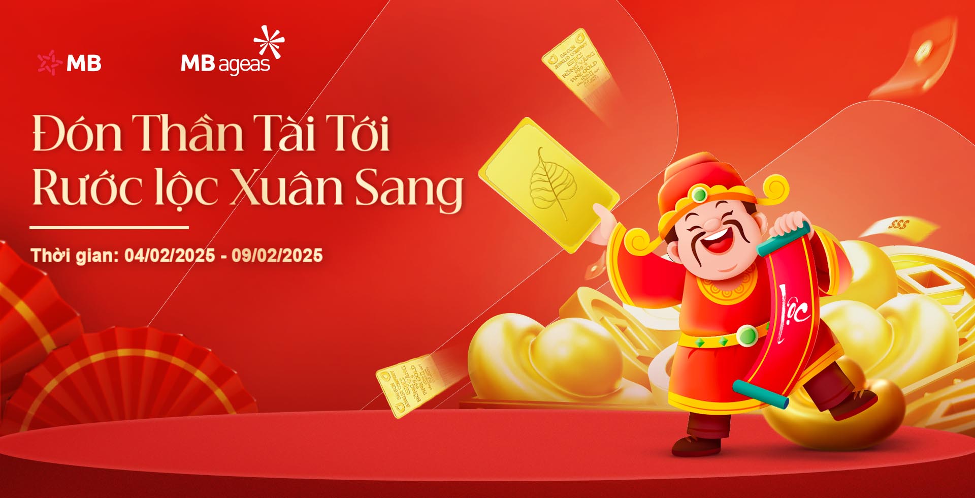 Chương trình khuyến mại: Đón Thần Tài Tới, Rước Lộc Xuân Sang