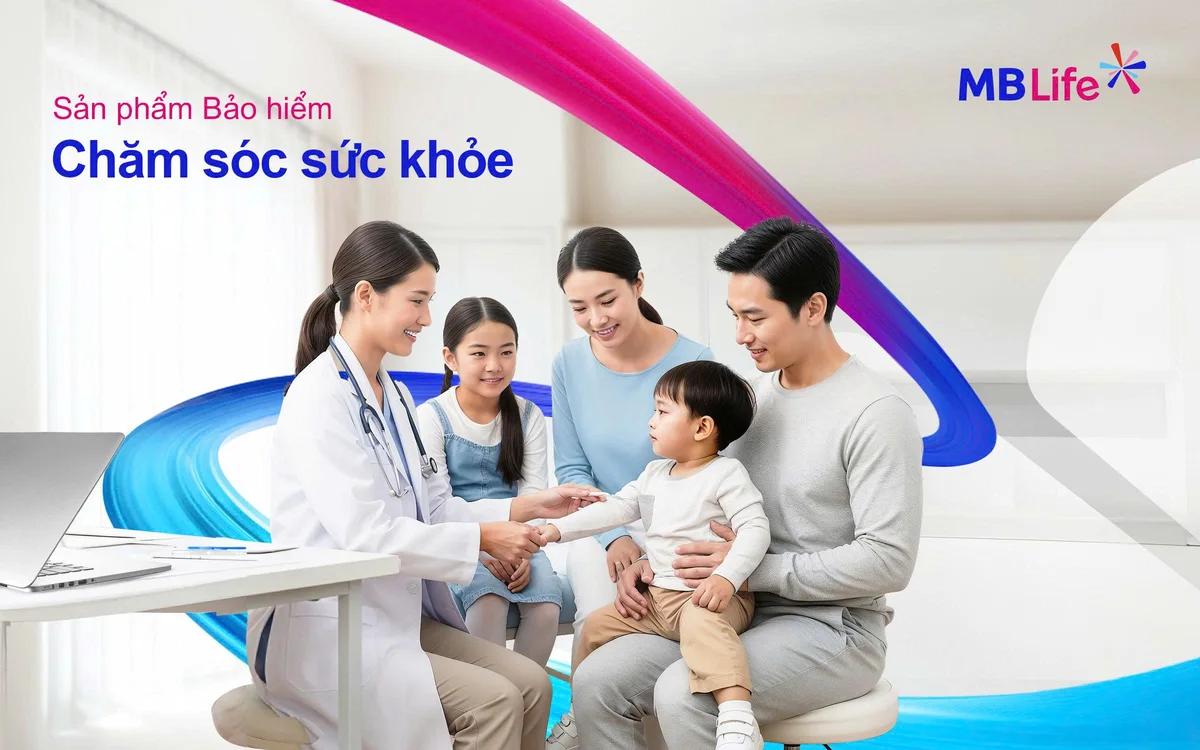 Hai người lớn tuổi cùng con cháu trong không gian ấm áp, minh hoạ sản phẩm Chăm sóc sức khỏe.