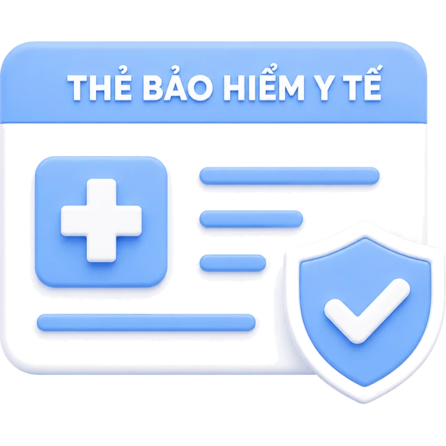 Minh hoạ thẻ bảo hiểm y tế.